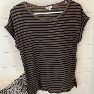 Splendid cap sleeve tee size S